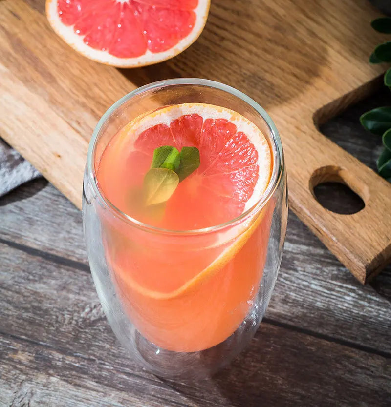 2-18PCS Dubbelvägg hög borosilikat glas Mugs - värmetålig te, kaffe, mjölk och juice Cups, Creative Bar Drinkware Gift Set