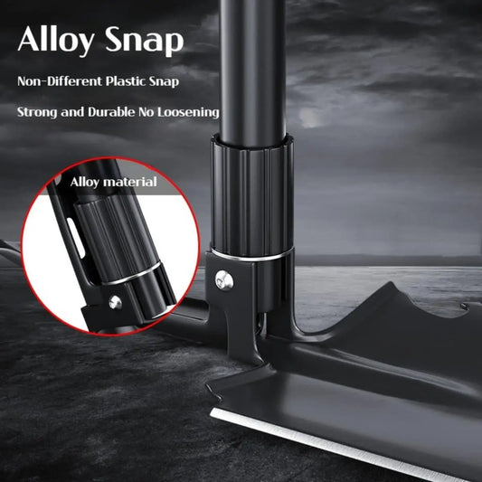 1PC utomhus Vikbara Camping Shovel - Multifunktionella Vandring Entrenching Tool, Portable Garden & Survival Shovel