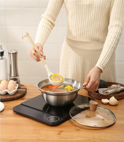 304 Rostfritt stål Vegetabilisk Tvättställ & Stång – Multi-Purpose Rice Washer, Fruktfilter, Kök Dräneringskorg