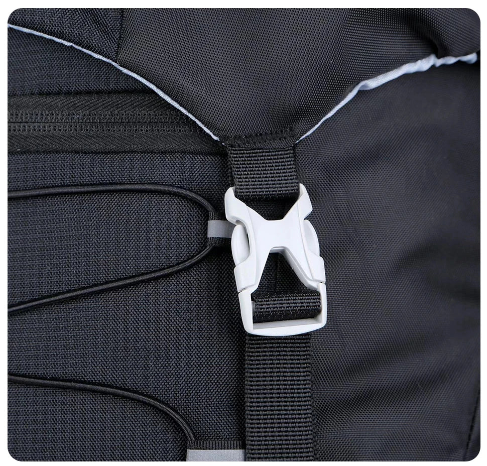 WESTTUNE 50L Vattentät Vandring Ryggsäck med regnskydd – Multifunktionell Outdoor Travel & Mountaining Bag