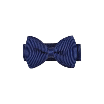 1.2 Inches Mini Hår Bows med clips - fasta färger Hårgrepp för barn & Baby Girl