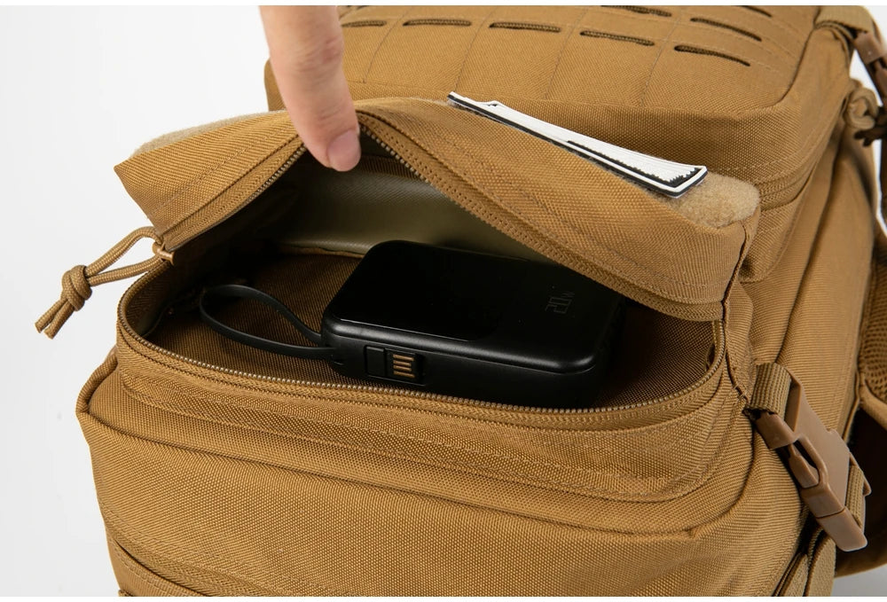 25L Taktisk Ryggsäck - Utomhus MOLLE ryggsäck för Fitness, Vandring & EDC