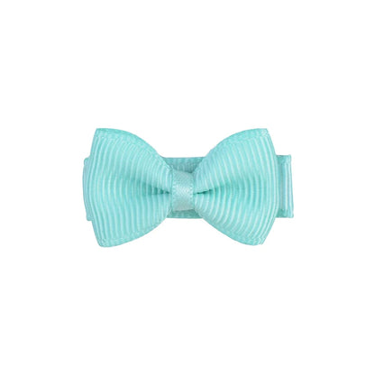 1.2 Inches Mini Hår Bows med clips - fasta färger Hårgrepp för barn & Baby Girl