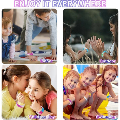 12/24/36PCS Silikon Färgglada Bubble Wristband - Barn Fest Favoriter, Födelsedag Gåvor, Bröllop Souvenirer, Karneval & Semester Armband