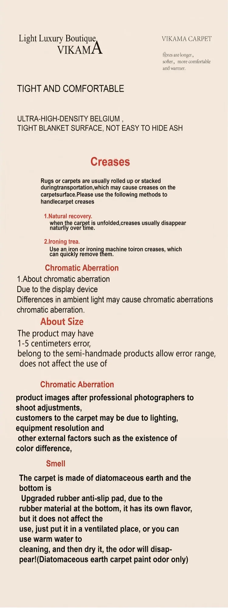 VIKAMA Office Chair Mat – Anti-Slip, Wear-Resistent Matta för Hem & Office Golvskydd